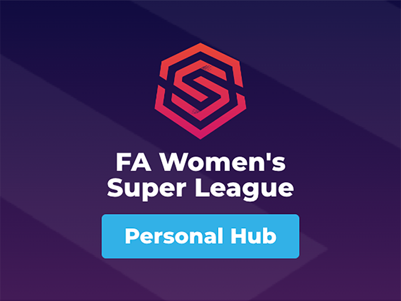 De site van Maijla om de FA Women's Super Leugue te volgen.